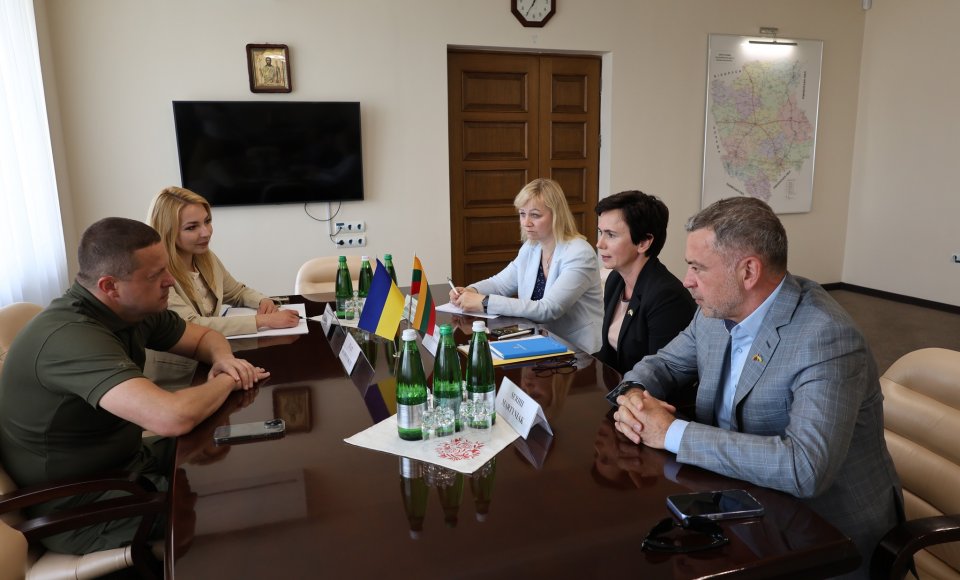 Візит Посла Литви І.Станітє-Толочкєнє у Волинську область 